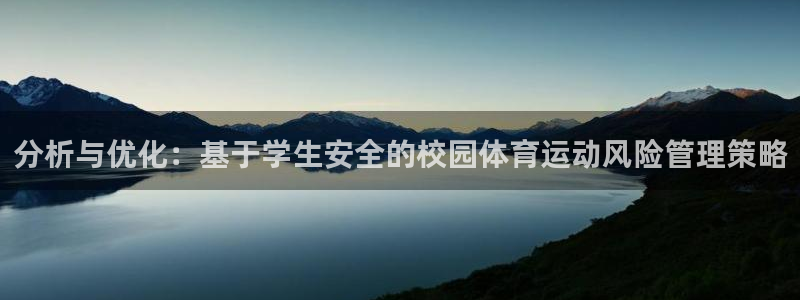 佛山市南海意昂5机电仪器有限公司：分析与优化：基于学生安全的校园体育运动风险管理